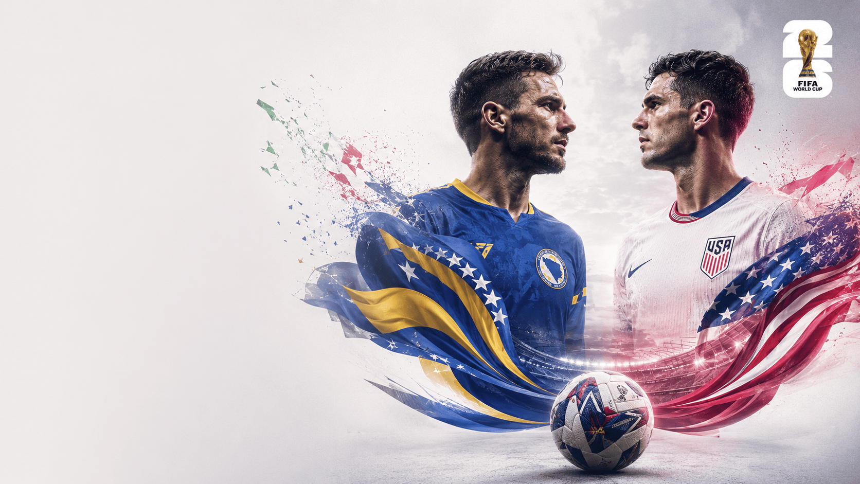 البوسنة والهرسك ضد أمريكا في كأس العالم 2026: من إسقاط إيطاليا إلى تحدي المضيف في دور الـ32