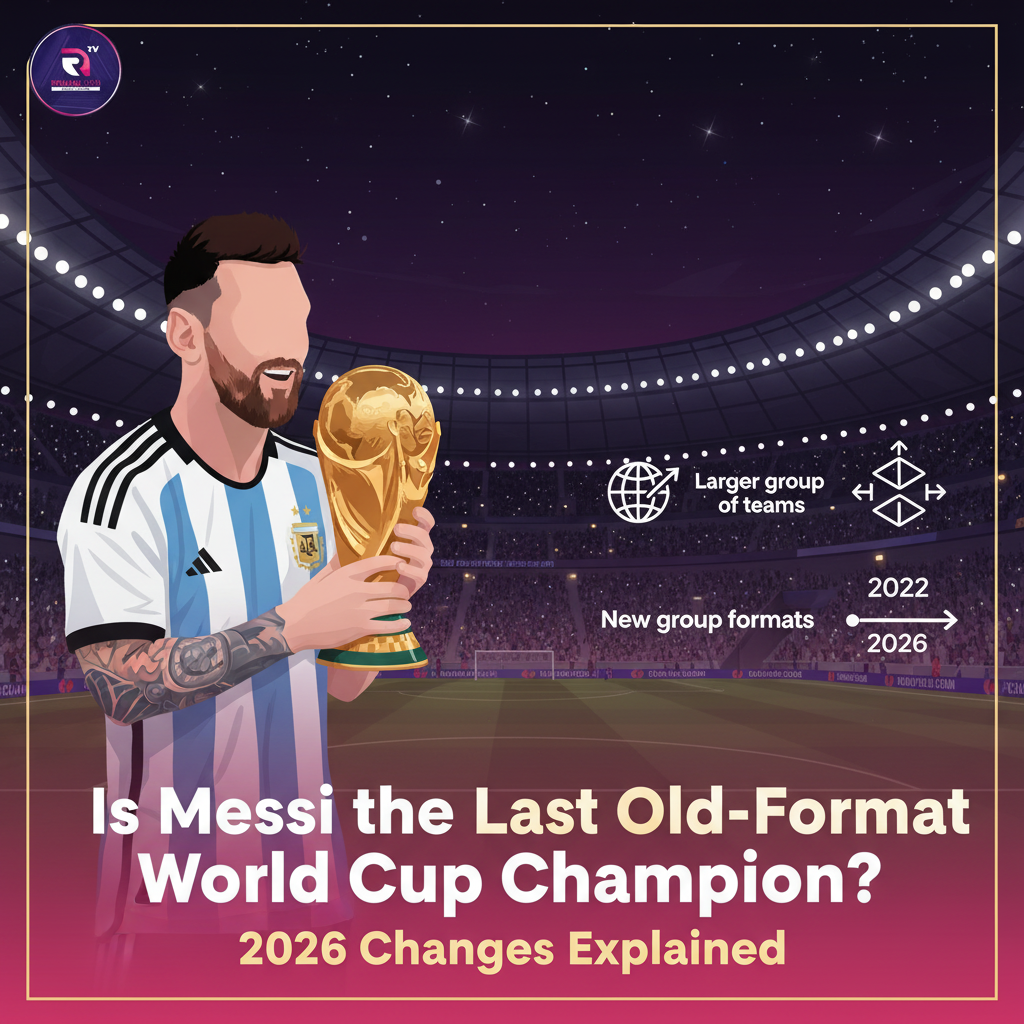 هل يكون ميسي آخر من يرفع كأس العالم بالشكل القديم؟ كل ما تريد معرفته عن تغييرات مونديال 2026
