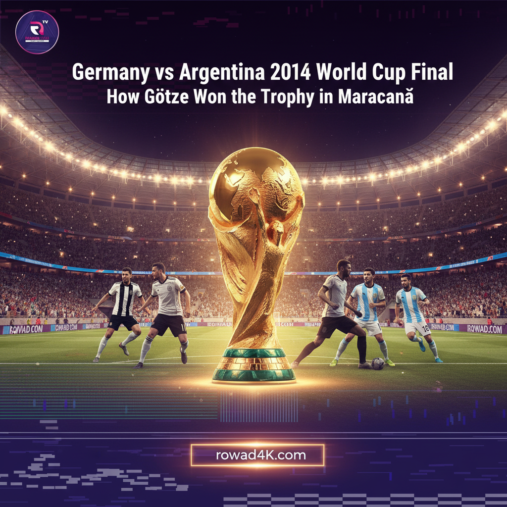 نهائي مونديال البرازيل 2014: كيف حسم غوتزه كأس العالم لصالح ألمانيا أمام ميسي في ماراكانا؟