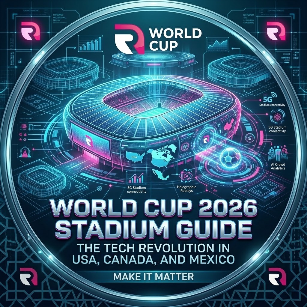 دليل الملاعب المستضيفة لكأس العالم 2026: ثورة تكنولوجية في ملاعب أمريكا وكندا والمكسيك
