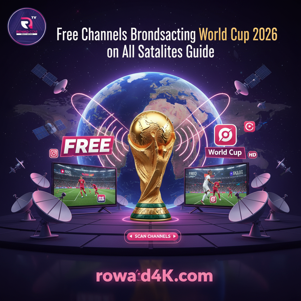 دليل القنوات المفتوحة الناقلة لكأس العالم 2026 على جميع الأقمار