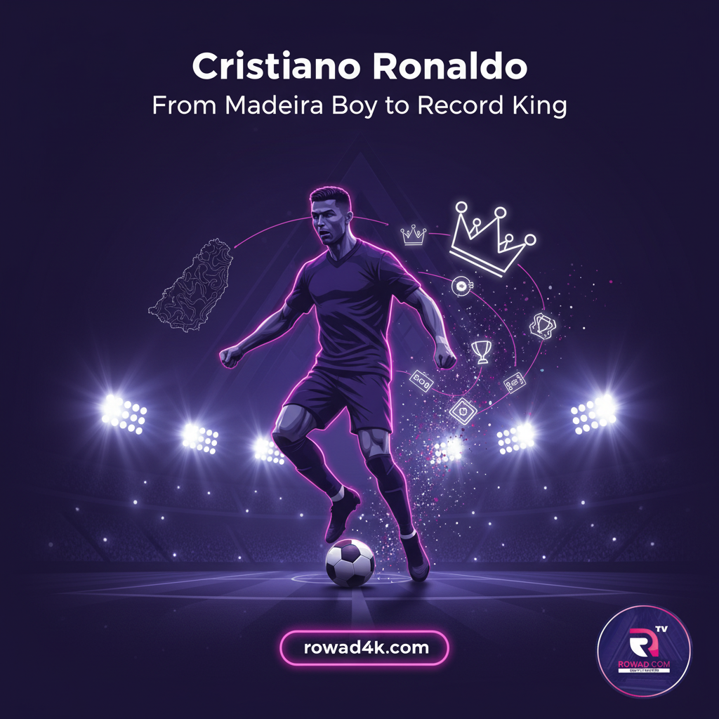 قصة كريستيانو رونالدو الكاملة: كيف أصبح فتى ماديرا ملك الأرقام؟