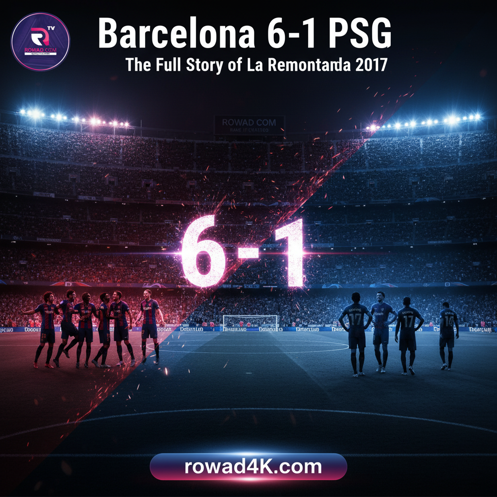 ريمونتادا برشلونة ضد باريس سان جيرمان 6-1: القصة الكاملة لأعظم ليلة في الكامب نو (2017)